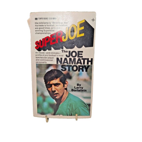 The Joe Namath Story by Bortstein, Larry Tempo Paperback-1969-NFL Football - Picture 2 of 14